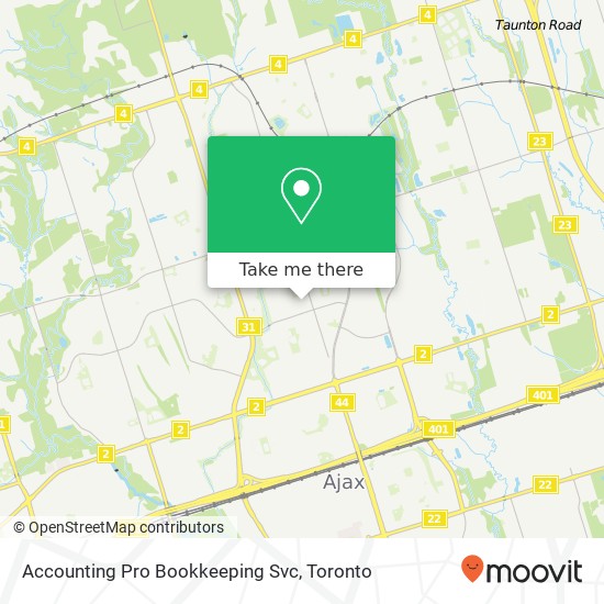 Accounting Pro Bookkeeping Svc map
