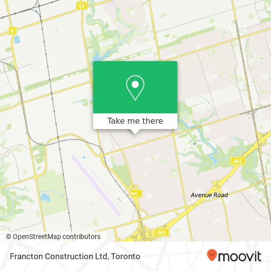 Francton Construction Ltd map