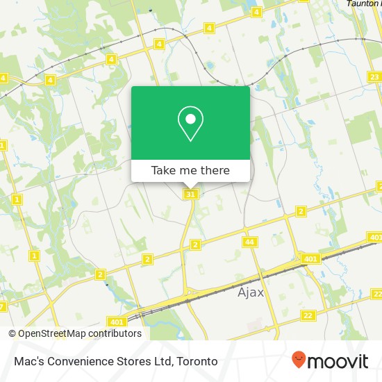 Mac's Convenience Stores Ltd plan