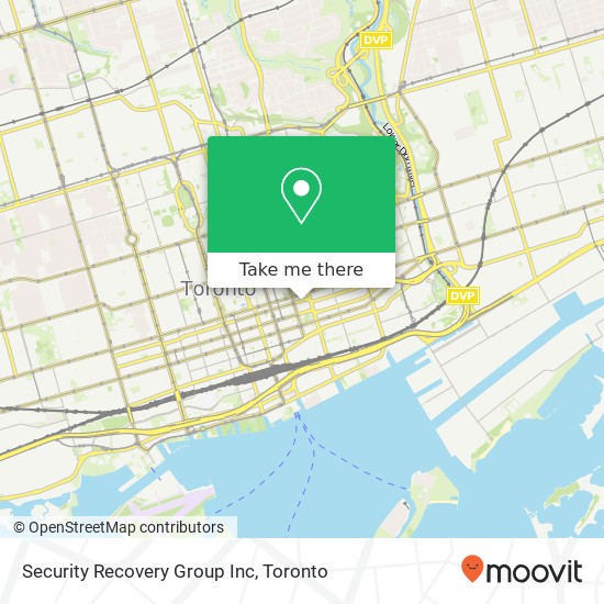 Security Recovery Group Inc map