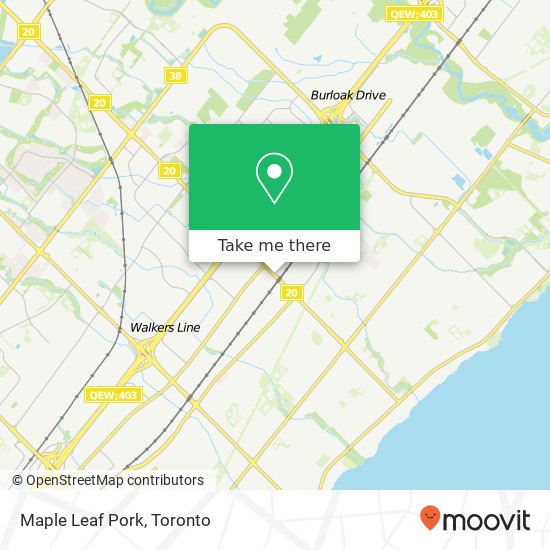 Maple Leaf Pork map