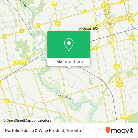 Portofino Juice & Wine Product map