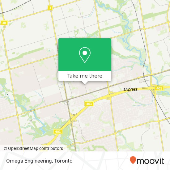 Omega Engineering map