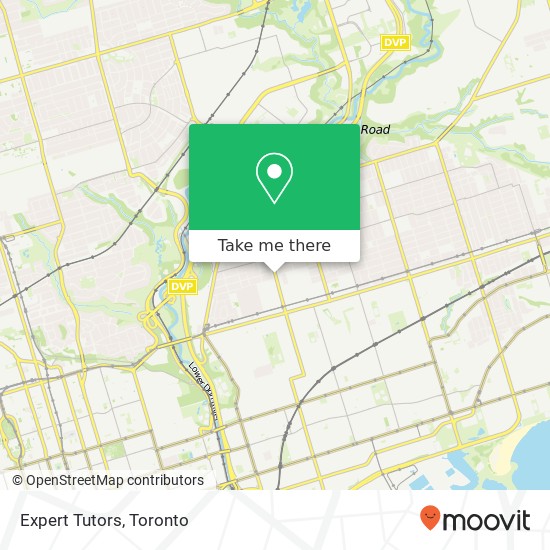 Expert Tutors map