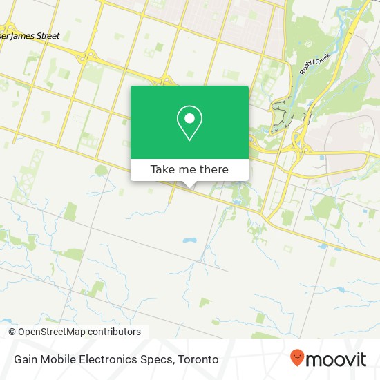 Gain Mobile Electronics Specs map