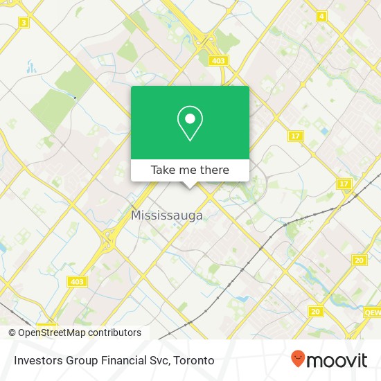 Investors Group Financial Svc map