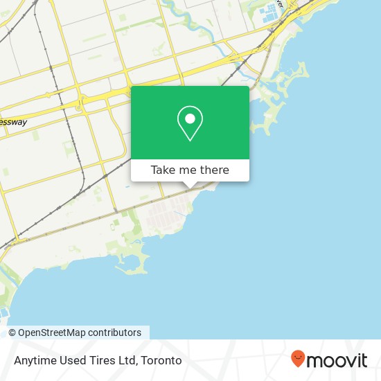 Anytime Used Tires Ltd map