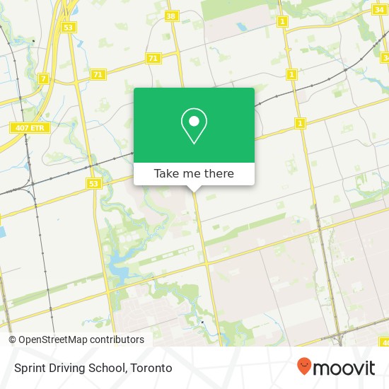 Sprint Driving School plan