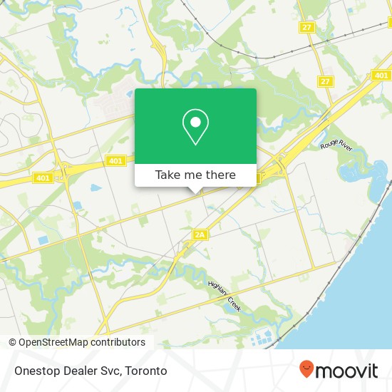 Onestop Dealer Svc map