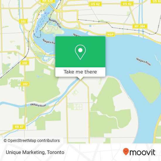 Unique Marketing map