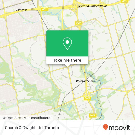 Church & Dwight Ltd map