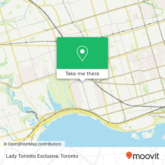 Lady Toronto Exclusive map