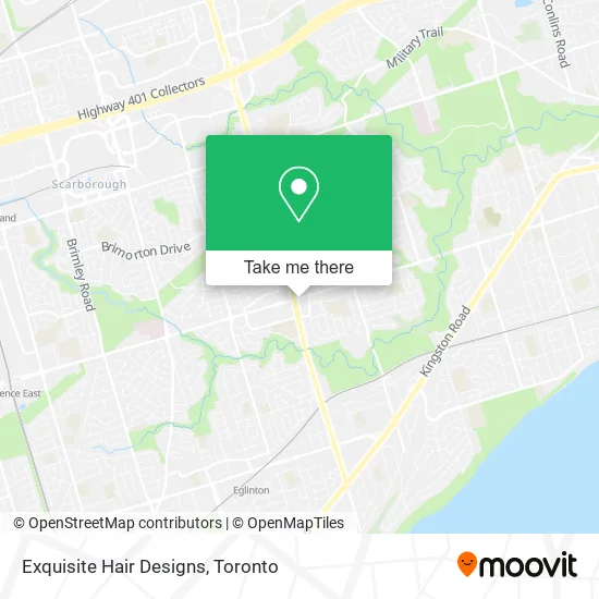 Exquisite Hair Designs map