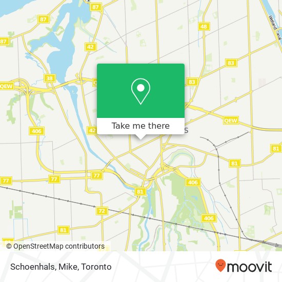 Schoenhals, Mike map
