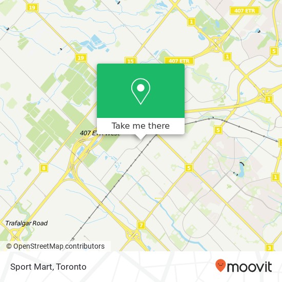Sport Mart map