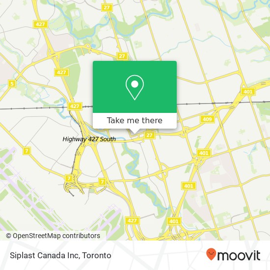 Siplast Canada Inc map
