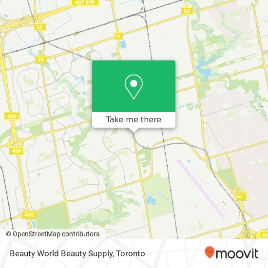 Beauty World Beauty Supply map