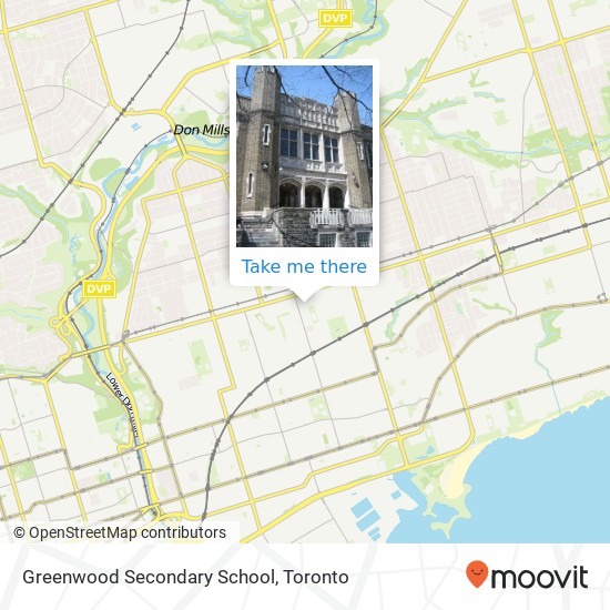 Greenwood Secondary School map