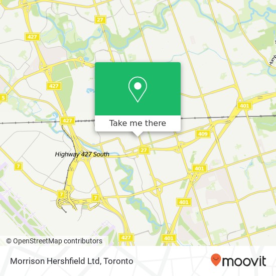 Morrison Hershfield Ltd map