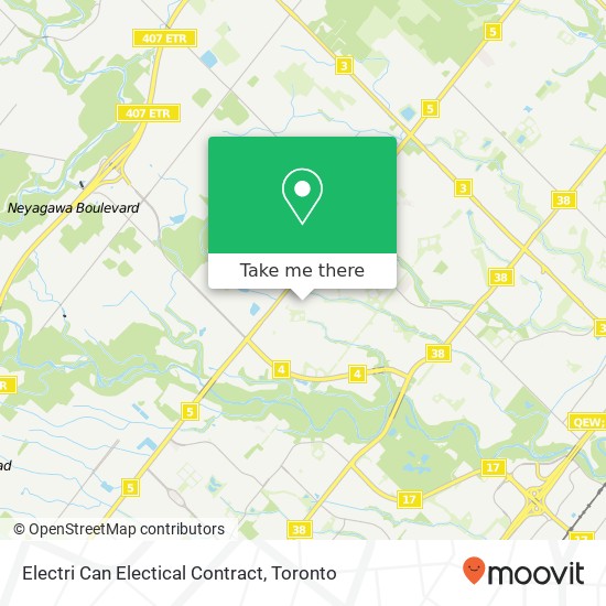 Electri Can Electical Contract map