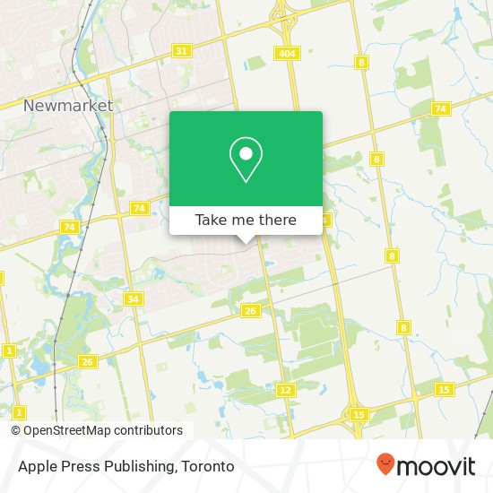 Apple Press Publishing map