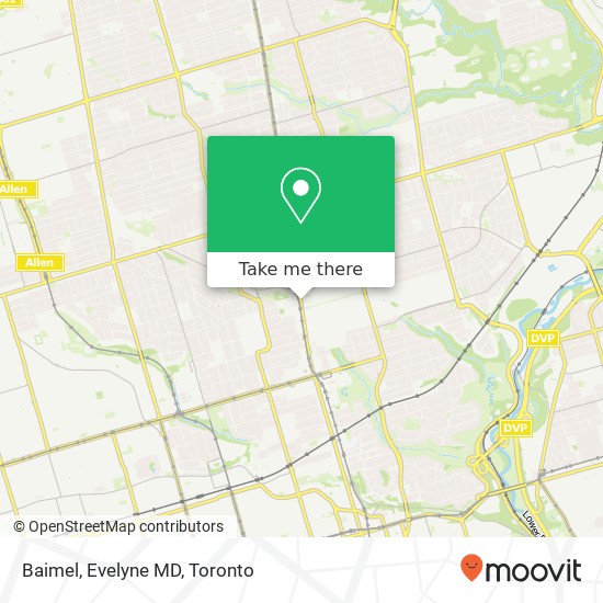 Baimel, Evelyne MD map