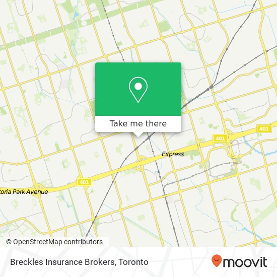 Breckles Insurance Brokers map