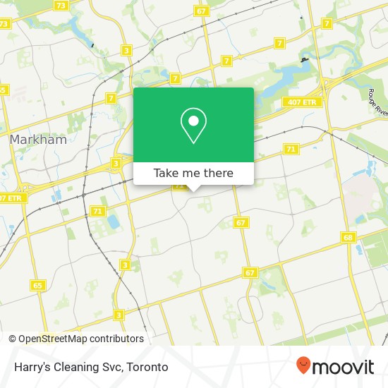 Harry's Cleaning Svc map