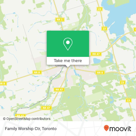 Family Worship Ctr map