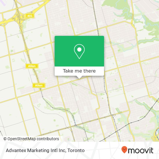 Advantex Marketing Intl Inc map