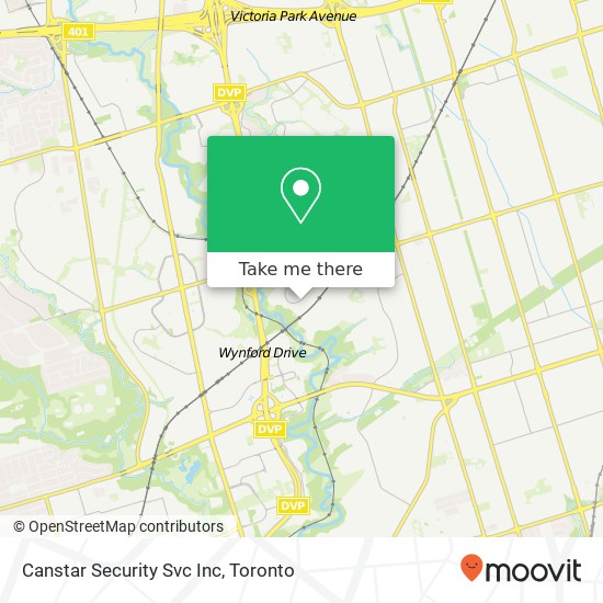 Canstar Security Svc Inc map