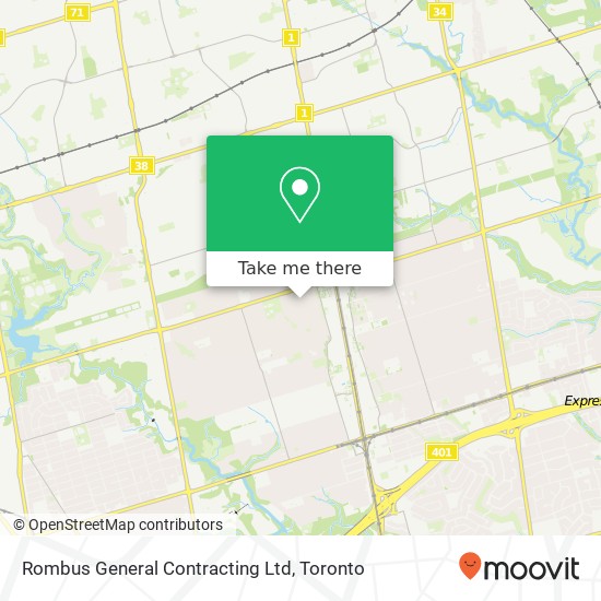 Rombus General Contracting Ltd map