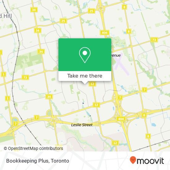 Bookkeeping Plus map