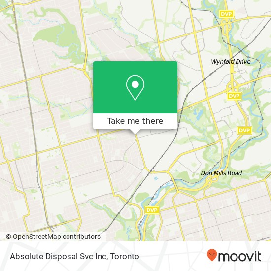 Absolute Disposal Svc Inc map