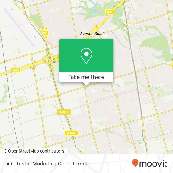 A C Tristar Marketing Corp map
