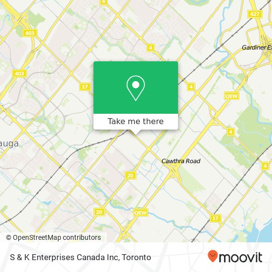 S & K Enterprises Canada Inc map
