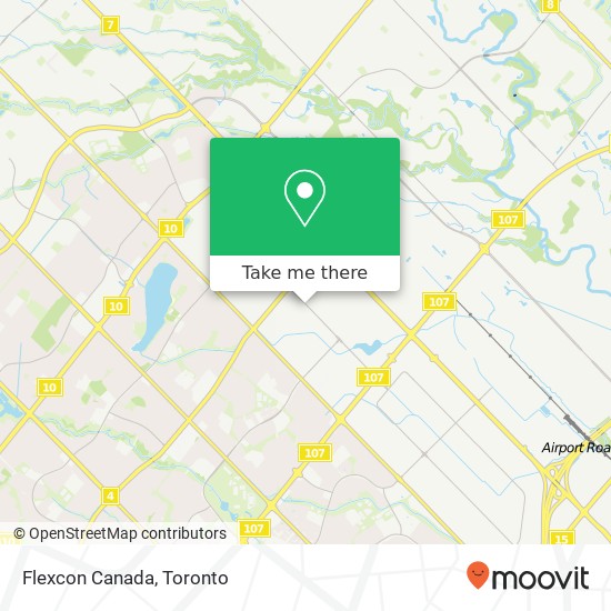 Flexcon Canada map