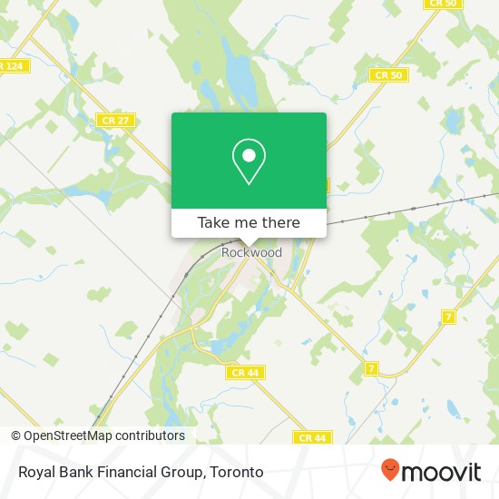 Royal Bank Financial Group map