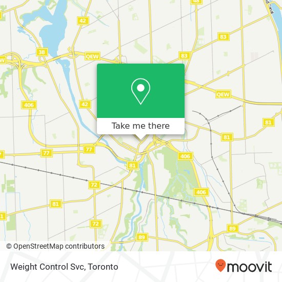 Weight Control Svc map