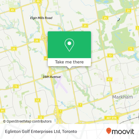 Eglinton Golf Enterprises Ltd map