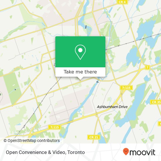 Open Convenience & Video map