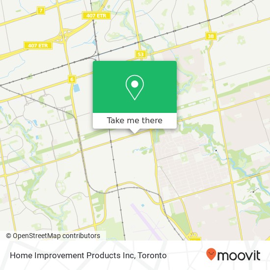 Home Improvement Products Inc map