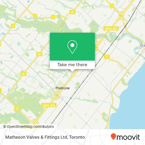 Matheson Valves & Fittings Ltd map