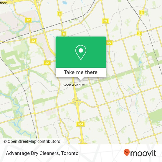 Advantage Dry Cleaners map