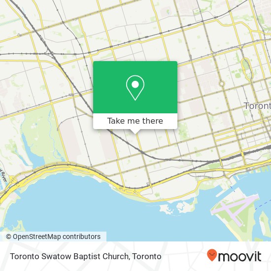 Toronto Swatow Baptist Church map