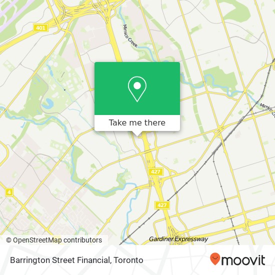 Barrington Street Financial map