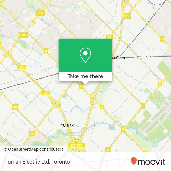 Igman Electric Ltd map