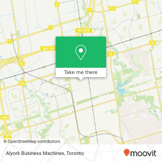 Alyork Business Machines map
