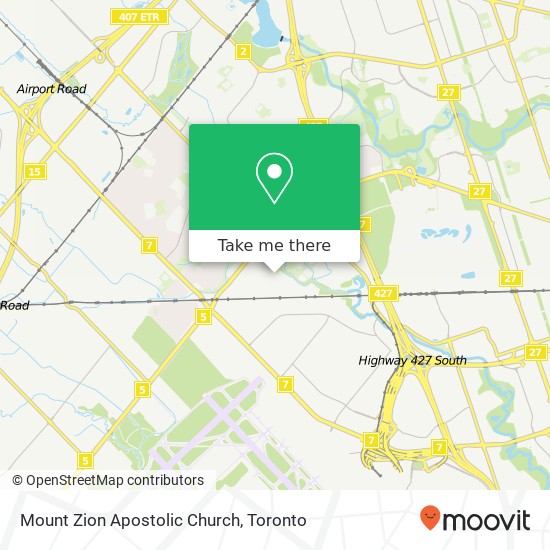 Mount Zion Apostolic Church map