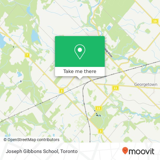 Joseph Gibbons School map